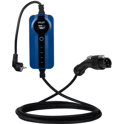 Typ 1 - schuko | Justerbar 8A - 16A | 3,7kW laddkabel