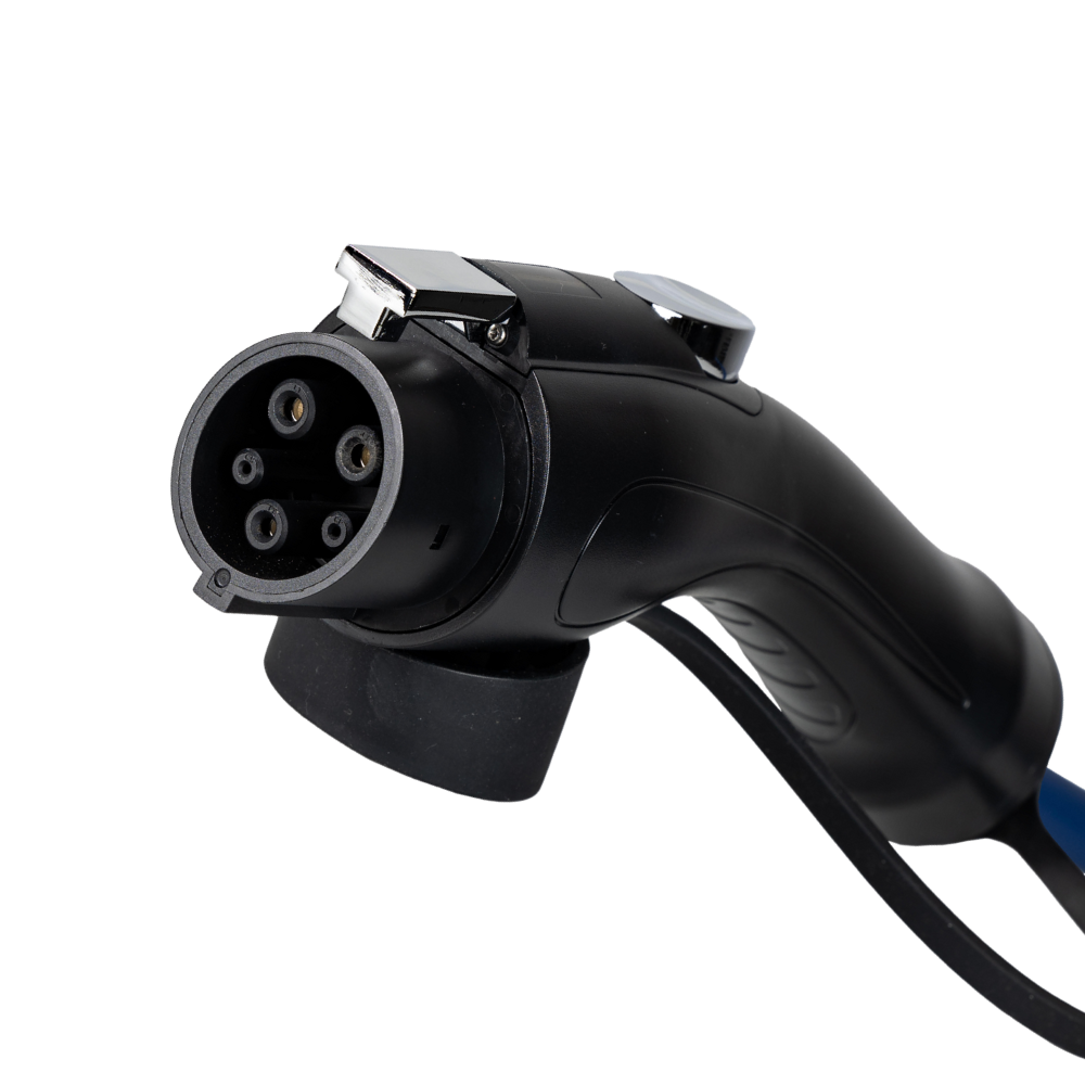 Typ 1 - typ 2 | 1 fas | 32a | 7,4 kW laddkabel