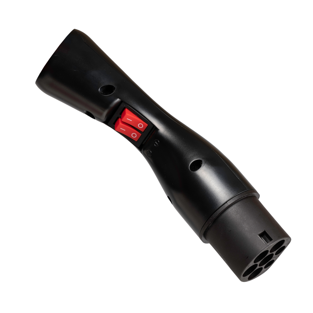Adapter typ 2 (laddstation) till typ F 230V schukouttag