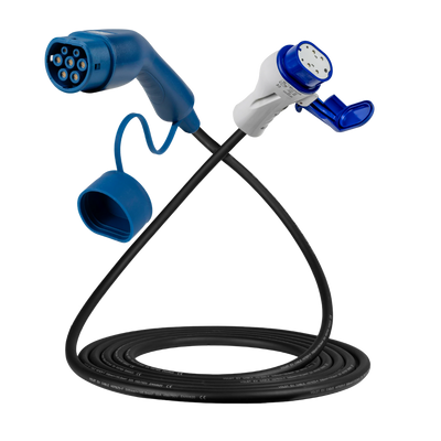 Typ 2 - Typ 3 | mode 3 | 32a | 22kW laddkabel