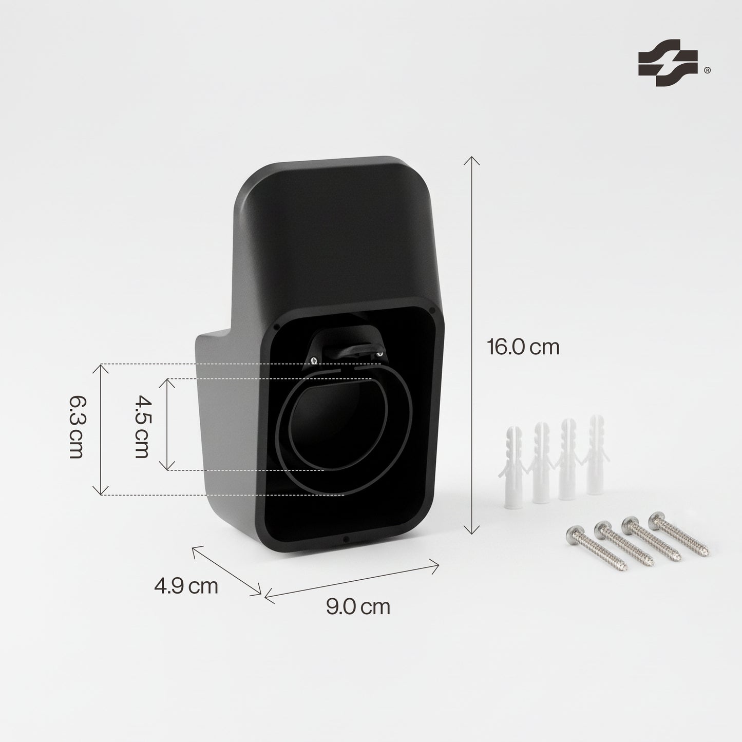 Kontakthållare för EV typ 2-laddningskabel