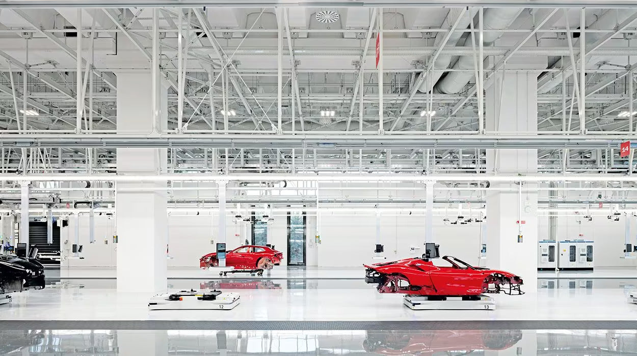 Ferrari's e-building: Italian giants going electric