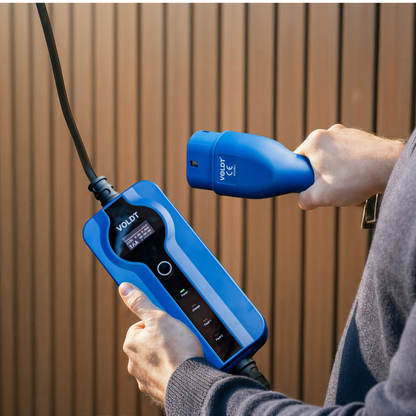 Typ 2 - schuko | Justerbar 8A - 16A | 3,7kW laddkabel