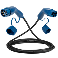 Typ 2 | mode 3 | 16A | 11kW laddkabel