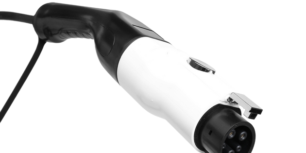 Adapter typ 2 (laddningskabel) till typ 1 (bil)