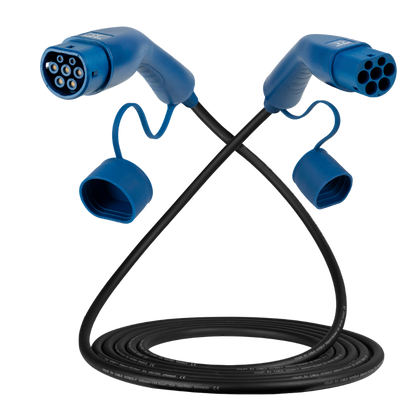 Typ 2 | 1 fas | 32A | 7,4 kW laddkabel