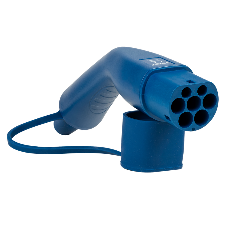 Typ 1 - typ 2 | 1 fas | 16A | 3,7kW laddkabel