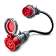 32A 5-polig CEE till 16A 5-polig CEE Adapter