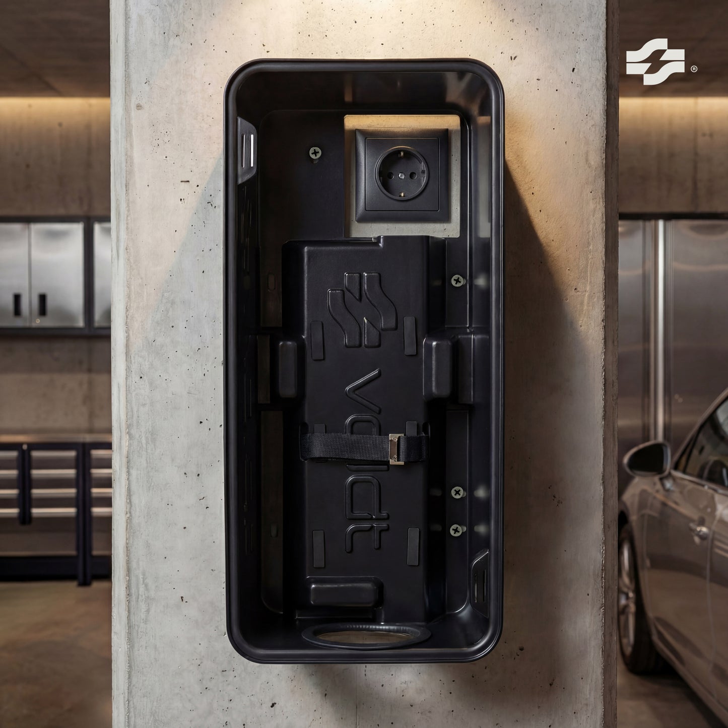 Voldt® Boxx för mobil hemmaladdare