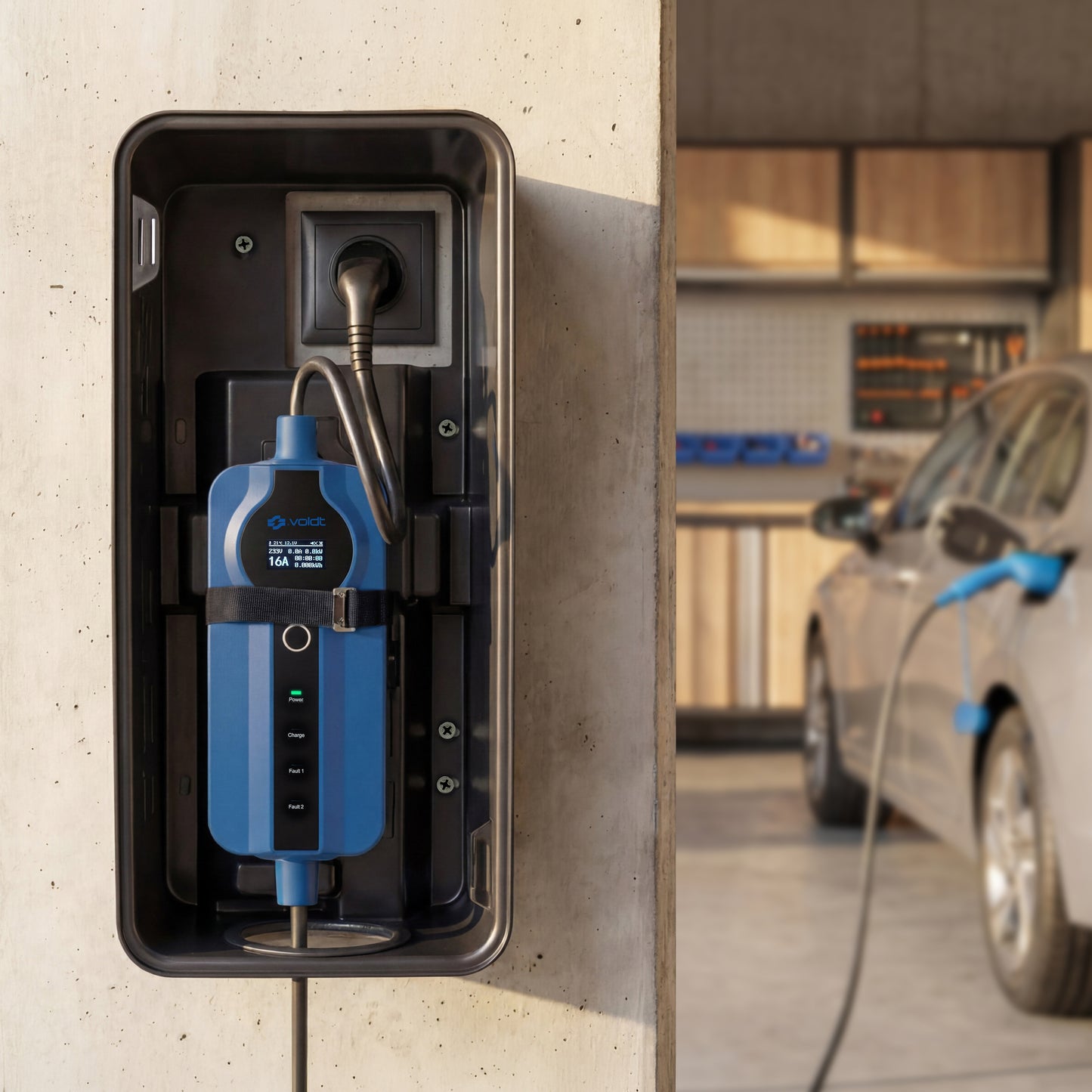 Voldt® Boxx för mobil hemmaladdare