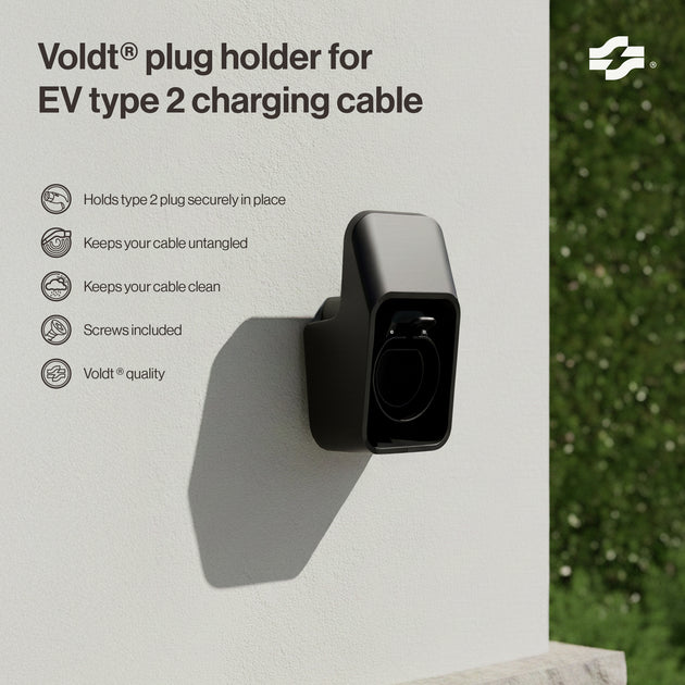 Kontakthållare för EV typ 2-laddningskabel
