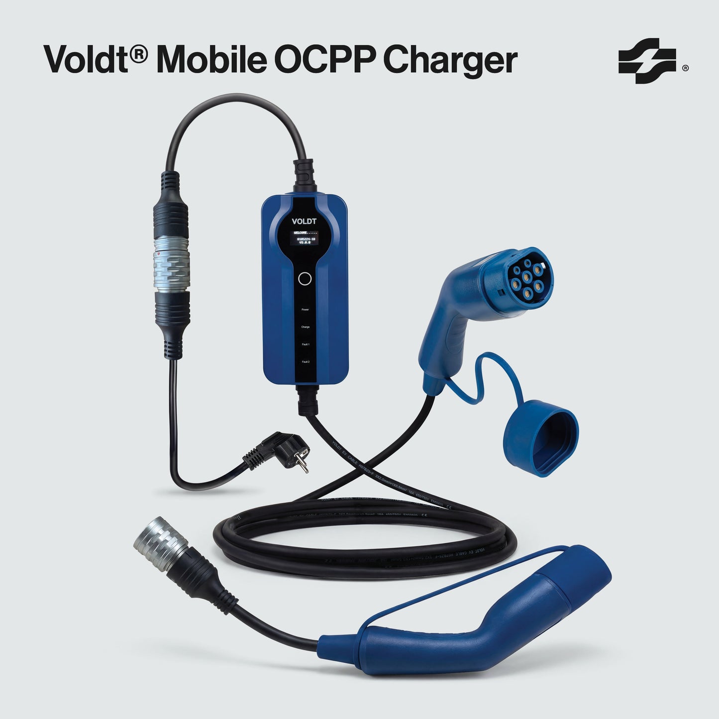 Voldt® Mobil OCPP-laddare