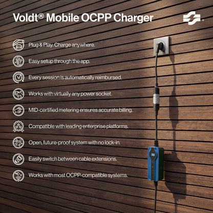 Voldt® Mobil OCPP-laddare