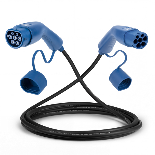 Typ 2 | 1 fas | 16A | 3,7 kW laddkabel