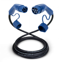 Typ 2 | mode 3 | 32a | 22kW laddkabel