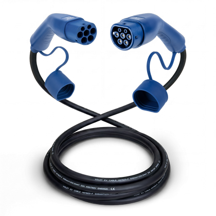 Typ 2 | mode 3 | 32a | 22kW laddkabel