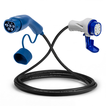 Typ 2 - Typ 3 | mode 3 | 16A | 11kW laddkabel