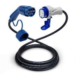 Typ 2 - Typ 3 | mode 3 | 32a | 22kW laddkabel