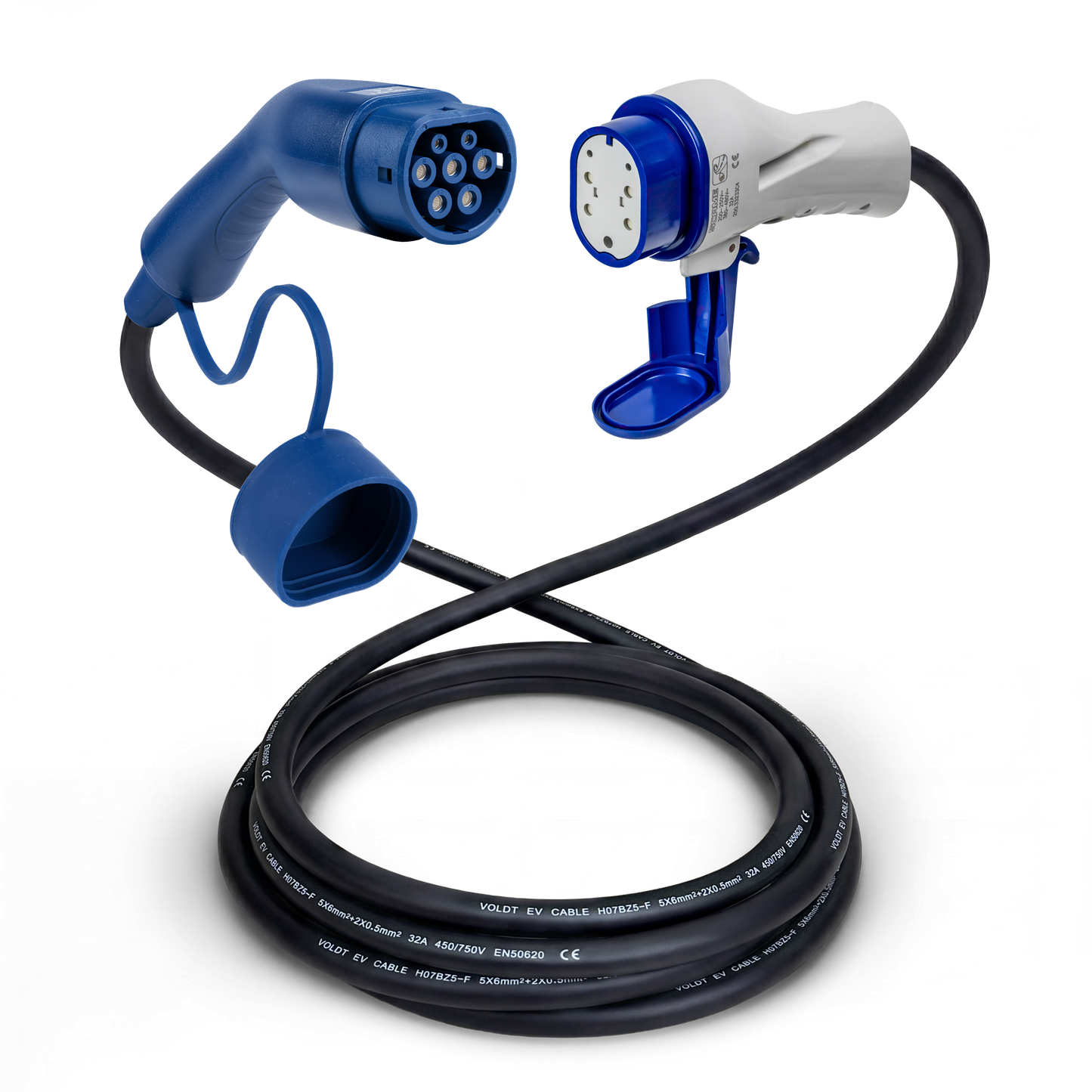 Typ 2 - Typ 3 | mode 3 | 32a | 22kW laddkabel