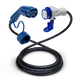 Typ 2 - Typ 3 | mode 3 | 32a | 22kW laddkabel